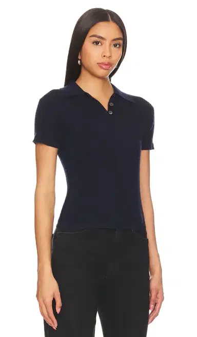 Guest In Residence Shrunken Polo Top | Thumbnail 2 Guest In Residence Shrunken Polo Top | Thumbnail 2
