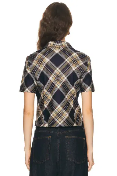 Frame X Amelia Gray Checkmate Top | Thumbnail 3 Frame X Amelia Gray Checkmate Top | Thumbnail 3