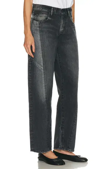 Moussy Vintage Largo Remake Wide Tapered Jeans | Thumbnail 4 Moussy Vintage Largo Remake Wide Tapered Jeans | Thumbnail 4