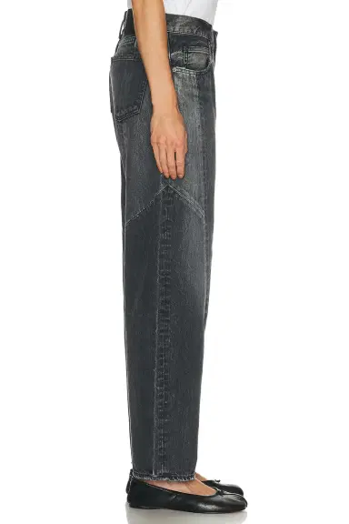 Moussy Vintage Largo Remake Wide Tapered Jeans | Thumbnail 5 Moussy Vintage Largo Remake Wide Tapered Jeans | Thumbnail 5