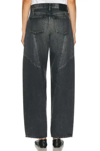 Moussy Vintage Largo Remake Wide Tapered Jeans | Thumbnail 6 Moussy Vintage Largo Remake Wide Tapered Jeans | Thumbnail 6