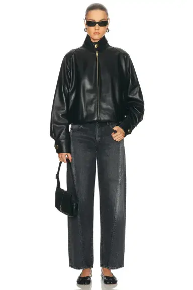Moussy Vintage Largo Remake Wide Tapered Jeans | Thumbnail 7 Moussy Vintage Largo Remake Wide Tapered Jeans | Thumbnail 7