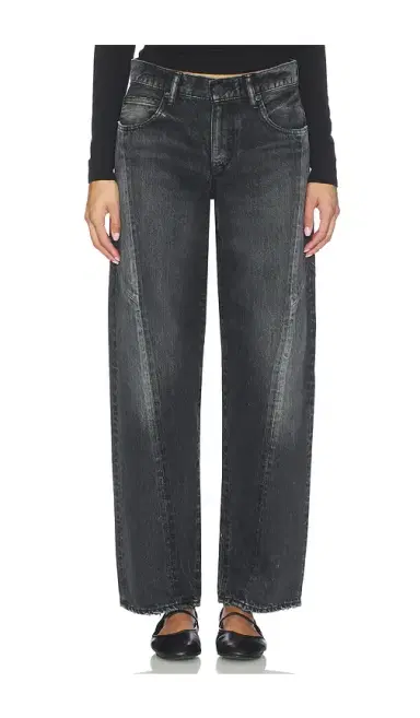 Moussy Vintage Largo Remake Wide Tapered Jeans | Thumbnail 1 Moussy Vintage Largo Remake Wide Tapered Jeans | Thumbnail 1