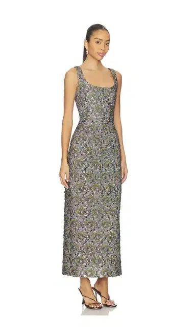 SIMKHAI Ravenna Midi Dress | Thumbnail 2 SIMKHAI Ravenna Midi Dress | Thumbnail 2