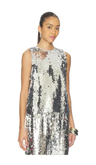 SIMONMILLER Shirley Sequin Top | Thumbnail 2 SIMONMILLER Shirley Sequin Top | Thumbnail 2