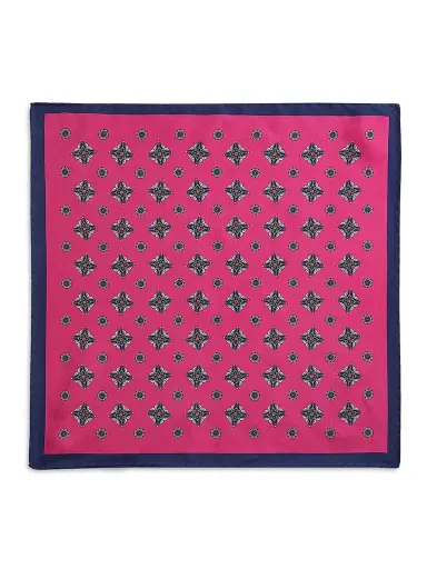 Saks Fifth Avenue Men's Floral Silk Pocket Square | Thumbnail 2 Saks Fifth Avenue Men's Floral Silk Pocket Square | Thumbnail 2