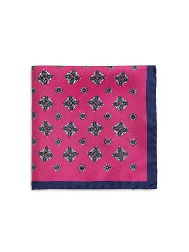Saks Fifth Avenue Men's Floral Silk Pocket Square | Thumbnail 1 Saks Fifth Avenue Men's Floral Silk Pocket Square | Thumbnail 1