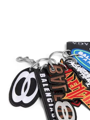 Balenciaga Women's Charm Keychain Patches | Thumbnail 3 Balenciaga Women's Charm Keychain Patches | Thumbnail 3