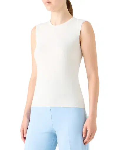 Akris Women's Silk Knit Crewneck Top | Thumbnail 4 Akris Women's Silk Knit Crewneck Top | Thumbnail 4