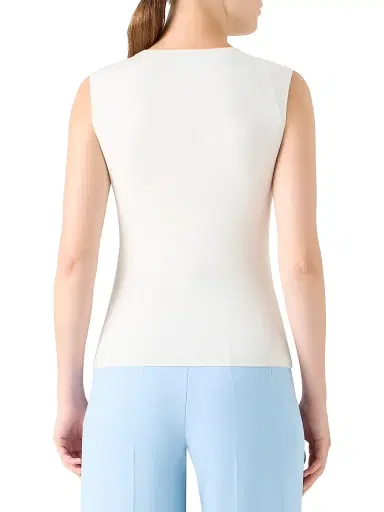 Akris Women's Silk Knit Crewneck Top | Thumbnail 5 Akris Women's Silk Knit Crewneck Top | Thumbnail 5