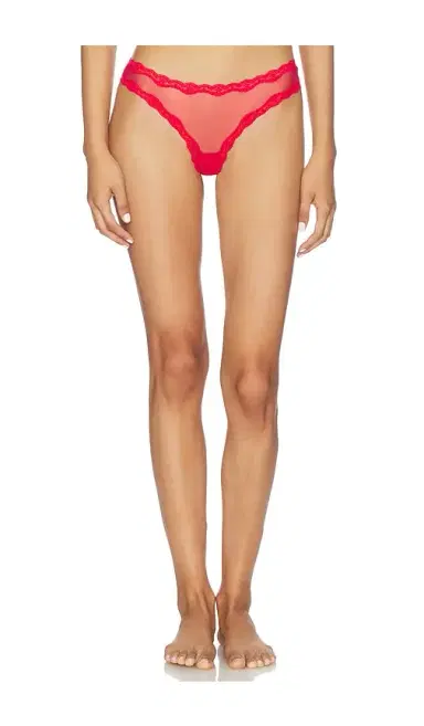 fleur du mal Sheer Tulle Thong | Thumbnail 1 fleur du mal Sheer Tulle Thong | Thumbnail 1