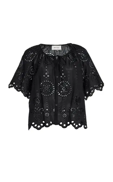 Matteau Cotton Broderie Anglaise Top | Thumbnail 6 Matteau Cotton Broderie Anglaise Top | Thumbnail 6