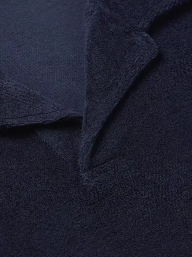 Orlebar Brown Camp-Collar Organic Cotton-Terry Polo Shirt - Men | Thumbnail 4 Orlebar Brown Camp-Collar Organic Cotton-Terry Polo Shirt - Men | Thumbnail 4