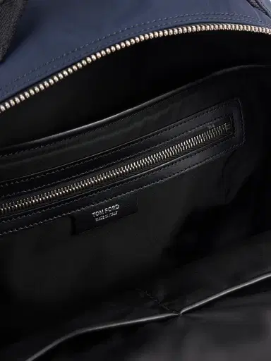 Tom Ford Leather-Trimmed Nylon Backpack - Men | Thumbnail 6 Tom Ford Leather-Trimmed Nylon Backpack - Men | Thumbnail 6