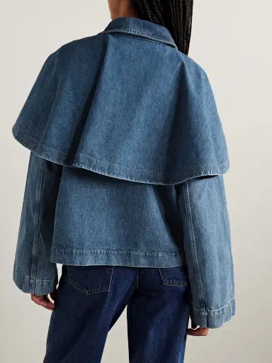 Frame The Cape Denim Jacket | Thumbnail 3 Frame The Cape Denim Jacket | Thumbnail 3
