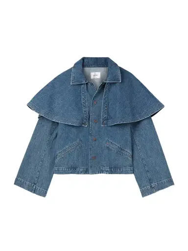 Frame The Cape Denim Jacket | Thumbnail 1 Frame The Cape Denim Jacket | Thumbnail 1