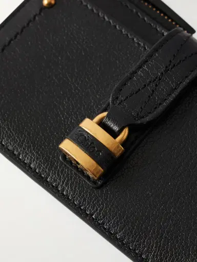 Chloé Paddington Embellished Leather Cardholder | Thumbnail 3 Chloé Paddington Embellished Leather Cardholder | Thumbnail 3