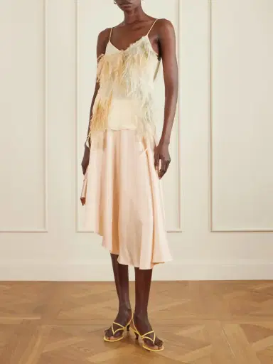 Sharon Wauchob Oly Asymmetric Satin Skirt | Thumbnail 2 Sharon Wauchob Oly Asymmetric Satin Skirt | Thumbnail 2