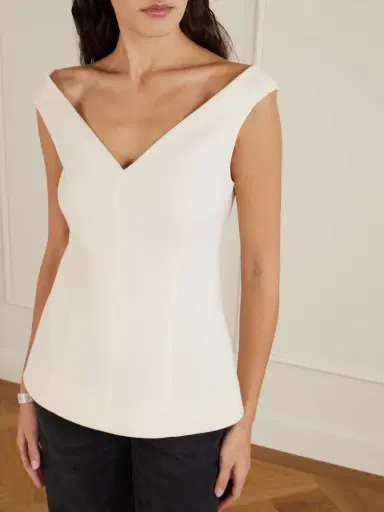 Proenza Schouler Mariam Scuba Top | Thumbnail 3 Proenza Schouler Mariam Scuba Top | Thumbnail 3