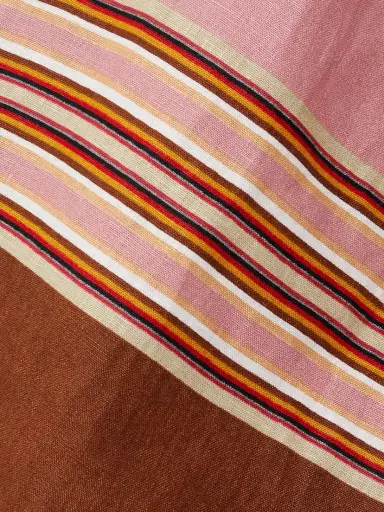 Faithfull Flor Belted Striped Linen Mini Dress | Thumbnail 4 Faithfull Flor Belted Striped Linen Mini Dress | Thumbnail 4