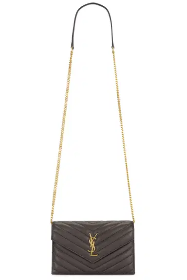 Saint Laurent Envelope Wallet On Chain Bag | Thumbnail 1 Saint Laurent Envelope Wallet On Chain Bag | Thumbnail 1