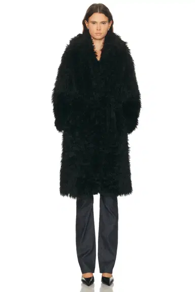 Acne Studios Oflama Messy Coat | Thumbnail 2 Acne Studios Oflama Messy Coat | Thumbnail 2