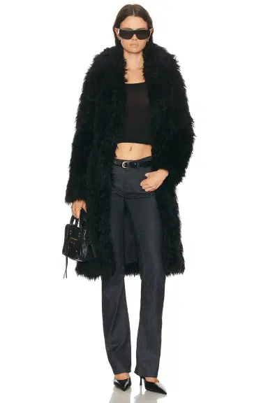 Acne Studios Oflama Messy Coat | Thumbnail 1 Acne Studios Oflama Messy Coat | Thumbnail 1
