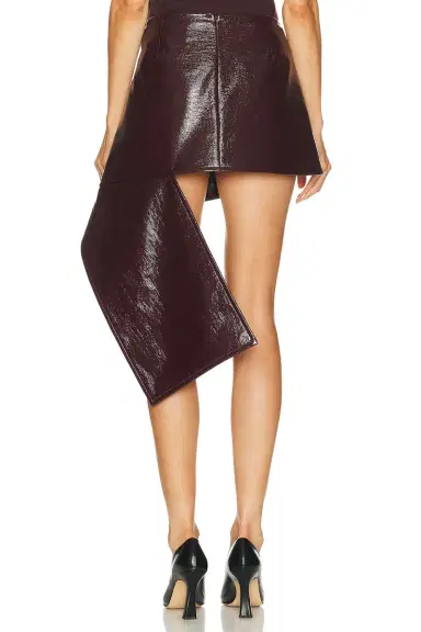 Courreges Fold Mini Skirt | Thumbnail 4 Courreges Fold Mini Skirt | Thumbnail 4