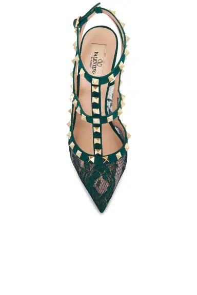 Valentino Garavani Rockstud Ankle Strap Pump | Thumbnail 4 Valentino Garavani Rockstud Ankle Strap Pump | Thumbnail 4