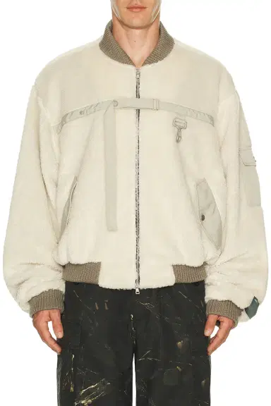 Reese Cooper Sherpa Fleece Bomber Jacket | Thumbnail 1 Reese Cooper Sherpa Fleece Bomber Jacket | Thumbnail 1