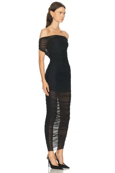 SEROYA Noel Mesh Midi Dress | Thumbnail 2 SEROYA Noel Mesh Midi Dress | Thumbnail 2