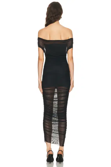 SEROYA Noel Mesh Midi Dress | Thumbnail 3 SEROYA Noel Mesh Midi Dress | Thumbnail 3