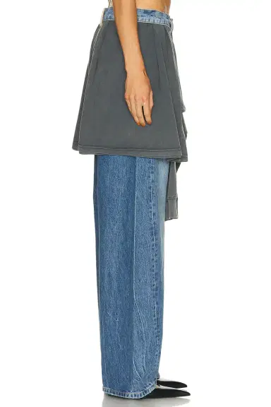 Alexander Wang Pre-Styled Straight Leg | Thumbnail 4 Alexander Wang Pre-Styled Straight Leg | Thumbnail 4