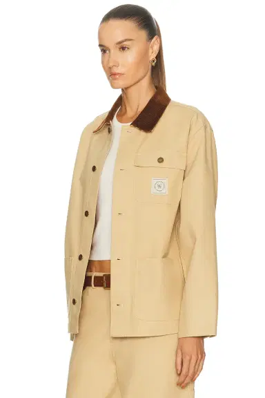 Sporty & Rich SRHWC Painters Jacket | Thumbnail 2 Sporty & Rich SRHWC Painters Jacket | Thumbnail 2