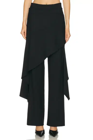 Monse Deconstructed Tailored Skirt Trouser | Thumbnail 1 Monse Deconstructed Tailored Skirt Trouser | Thumbnail 1