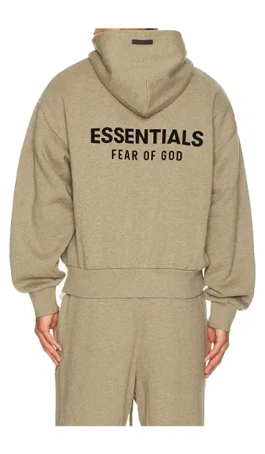 Fear of God ESSENTIALS Classic Full Zip Up Hoodie | Thumbnail 1 Fear of God ESSENTIALS Classic Full Zip Up Hoodie | Thumbnail 1