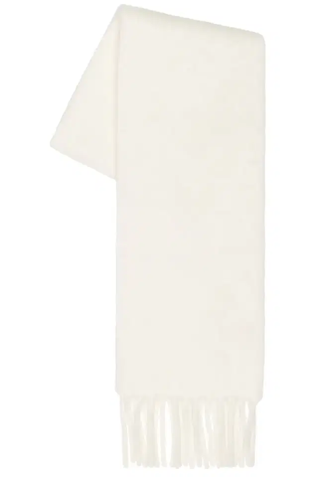 Signature Logo Fuzzy Scarf Signature Logo Fuzzy Scarf