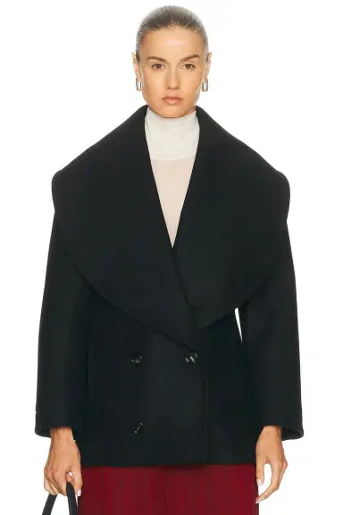 Bottega Veneta Wool Short Coat | Thumbnail 1 Bottega Veneta Wool Short Coat | Thumbnail 1