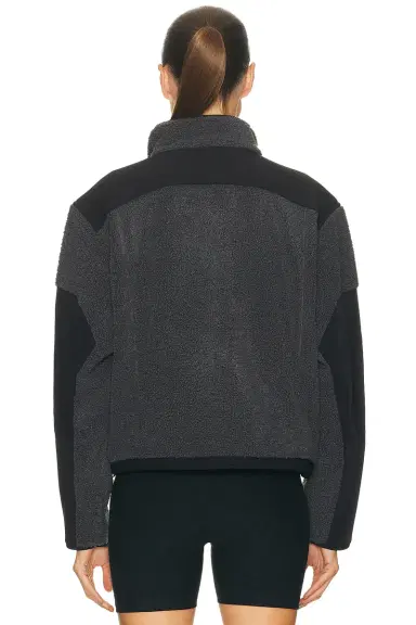 Skims Teddy Boxy Zip Up Jacket | Thumbnail 3 Skims Teddy Boxy Zip Up Jacket | Thumbnail 3