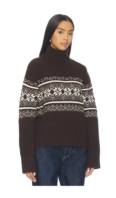 Lovers and Friends Chesca Fair Isle Turtle Neck Sweater | Thumbnail 2 Lovers and Friends Chesca Fair Isle Turtle Neck Sweater | Thumbnail 2