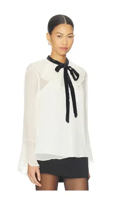Polo Ralph Lauren Crinkle Long Sleeve Top | Thumbnail 2 Polo Ralph Lauren Crinkle Long Sleeve Top | Thumbnail 2