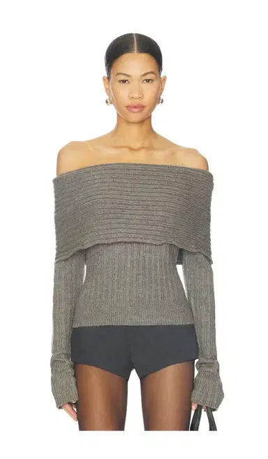 Guizio Wide Turtleneck Knit Top | Thumbnail 1 Guizio Wide Turtleneck Knit Top | Thumbnail 1