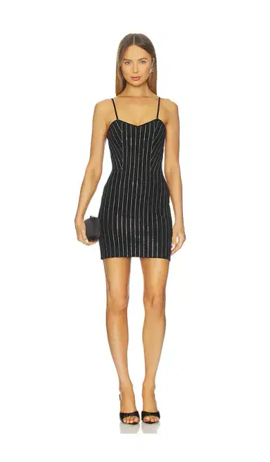 Dodiee Skyla Pinstripe Tube Dress | Thumbnail 2 Dodiee Skyla Pinstripe Tube Dress | Thumbnail 2