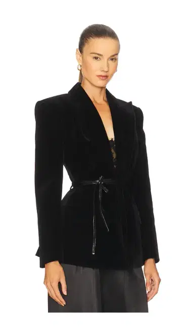 Ceren Ocak Belt Detailed Jacket | Thumbnail 2 Ceren Ocak Belt Detailed Jacket | Thumbnail 2