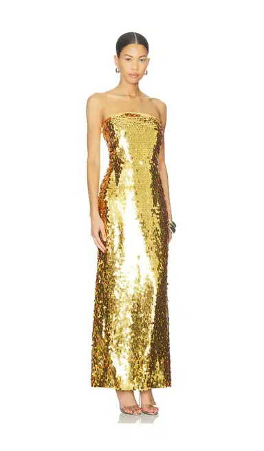 SIMONMILLER Sculpty Strapless Sequin Dress | Thumbnail 2 SIMONMILLER Sculpty Strapless Sequin Dress | Thumbnail 2