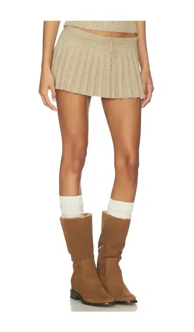 GUIZIO Cable Knit Mini Skirt | Thumbnail 2 GUIZIO Cable Knit Mini Skirt | Thumbnail 2