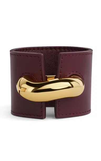 Alaïa Torison Leather Cuff | Thumbnail 1 Alaïa Torison Leather Cuff | Thumbnail 1