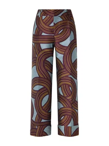La DoubleJ Hendrix Cropped Jacquard Straight-leg Pants | Thumbnail 1 La DoubleJ Hendrix Cropped Jacquard Straight-leg Pants | Thumbnail 1