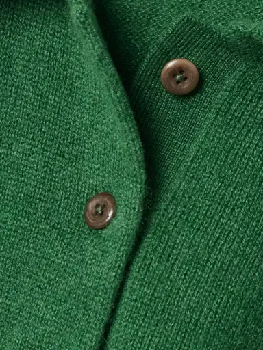 The Elder Statesman Laurel Cashmere Polo Sweater | Thumbnail 4 The Elder Statesman Laurel Cashmere Polo Sweater | Thumbnail 4