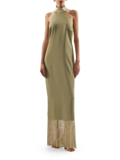 Taller Marmo Berlin Fringe Dress | Thumbnail 2 Taller Marmo Berlin Fringe Dress | Thumbnail 2